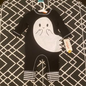 Baby Cat and Jack - Ghost One Piece - Halloween